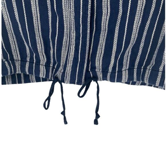 Supplies By Unionbay Linen Jacket Womens Size Medium Long Sleeves Drawstring NEW - Picture 7 of 11